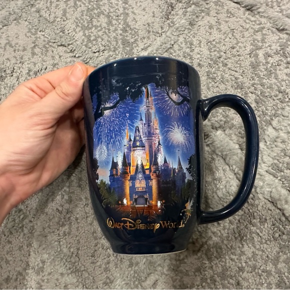 Walt Disney World Castle 1971 Tinkerbell Fireworks Coffee Mug - Picture 3 of 5